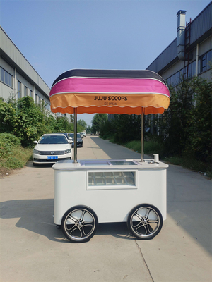 factory directly sale customized gelato cart ice cream cold stone ice cream cart