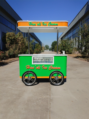 Jekeen Customized Gelato Pedalling Vending Van Ice Cream Food Bike