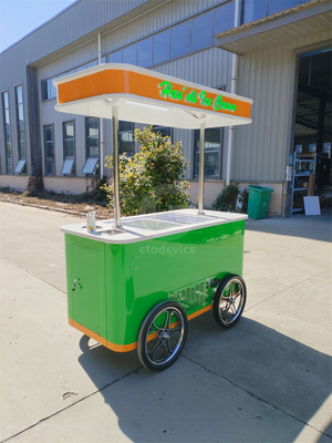 Jekeen Customized Gelato Pedalling Vending Van Ice Cream Food Bike