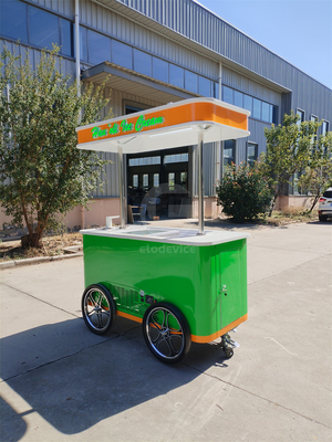 Jekeen Customized Gelato Pedalling Vending Van Ice Cream Food Bike