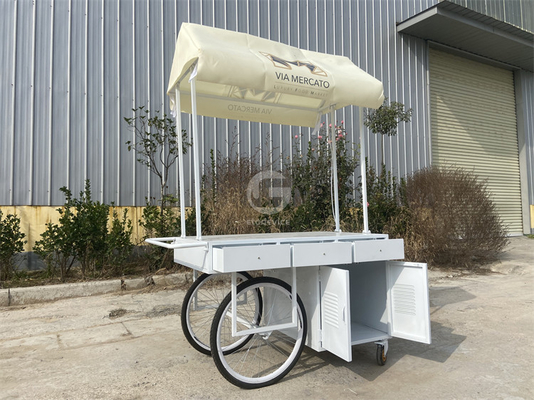 China Made Small Street Ice Cream Trucks Food Cart Used Stainless Steel Food Trucks for Sale