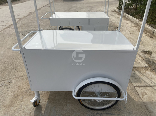 Chinese Ice Cream Mobile Cheap Price Street Crepe Fast Food Cart Tricycle Mobile Food Truck
