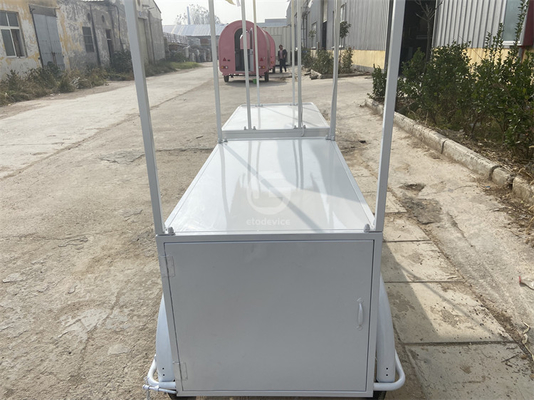 Chinese Ice Cream Mobile Cheap Price Street Crepe Fast Food Cart Tricycle Mobile Food Truck