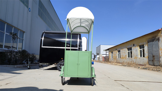 China Supplier Colorful street mobile food cart high quality fast food truck hot sale food trailer coffee bike cart