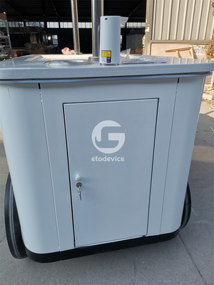 factory price ice cream cart with wheels ice cream push cart gelato freezer cart