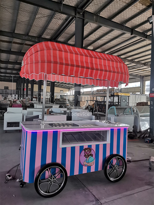 Mobile Food Snack Ice Cream Vending Cart for Sale