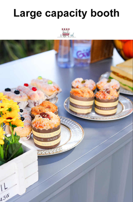 New Design Ice Cream Tricycle Hand Push Cart for Frozen Desserts