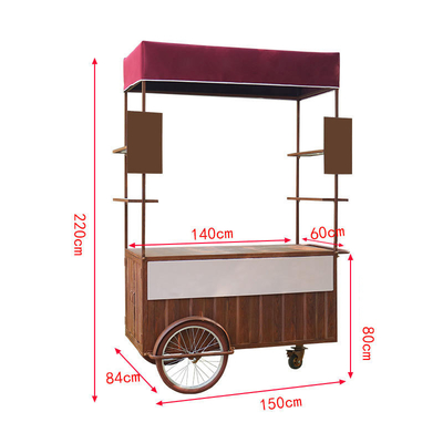 Coffee Tricycle Ice Cream Cart  Mobile Business Solution for Beverages and Treats
