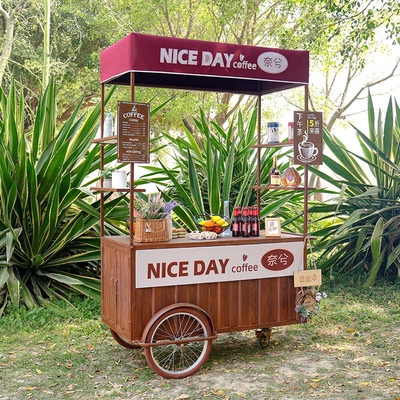 Coffee Tricycle Ice Cream Cart  Mobile Business Solution for Beverages and Treats