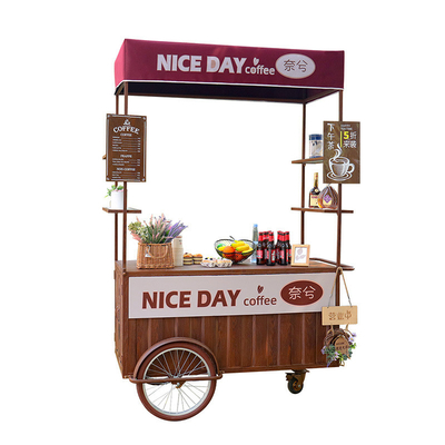 Coffee Tricycle Ice Cream Cart  Mobile Business Solution for Beverages and Treats