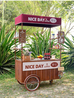 Coffee Tricycle Ice Cream Cart  Mobile Business Solution for Beverages and Treats