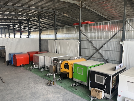 Hand Push Food Cart For Sale