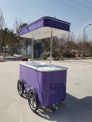 gelato ice cream machine ice cream cart with wheels outdoor ice cream cart CE  approved