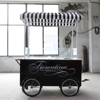 Rolling Bistro Culinary Creations On A Bike Food Cart customization