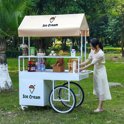 Easy to Operate Bike Crepe Trailer for Eco-Conscious Sweets Multifunctional