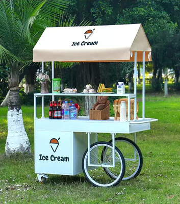 Easy to Operate Bike Crepe Trailer for Eco-Conscious Sweets Multifunctional