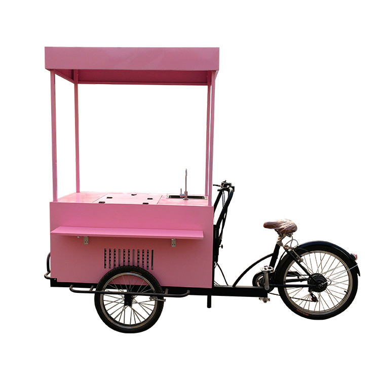 Customized Tricycle Food Cart Affordable and Easy to for Coffee Vendors