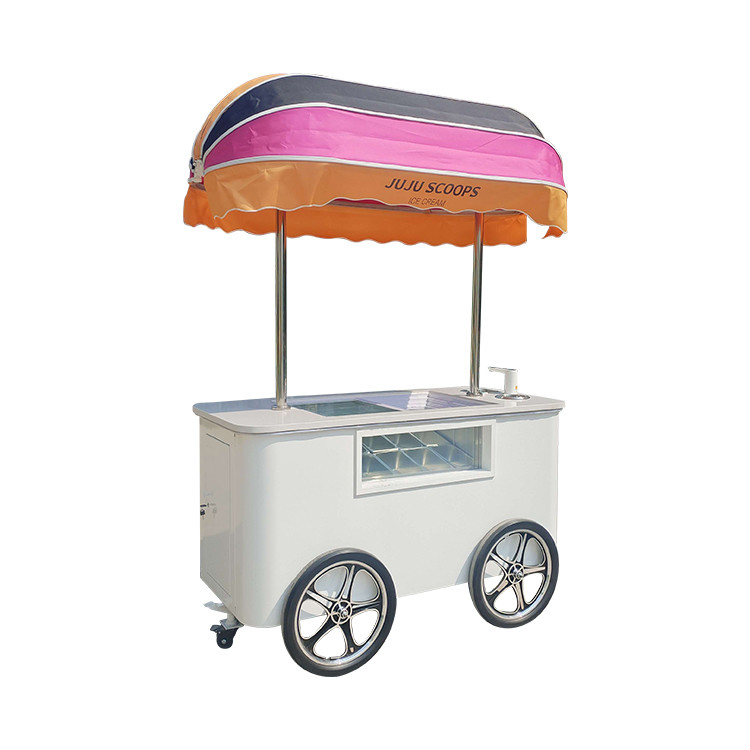 factory directly sale customized gelato cart ice cream cold stone ice cream cart