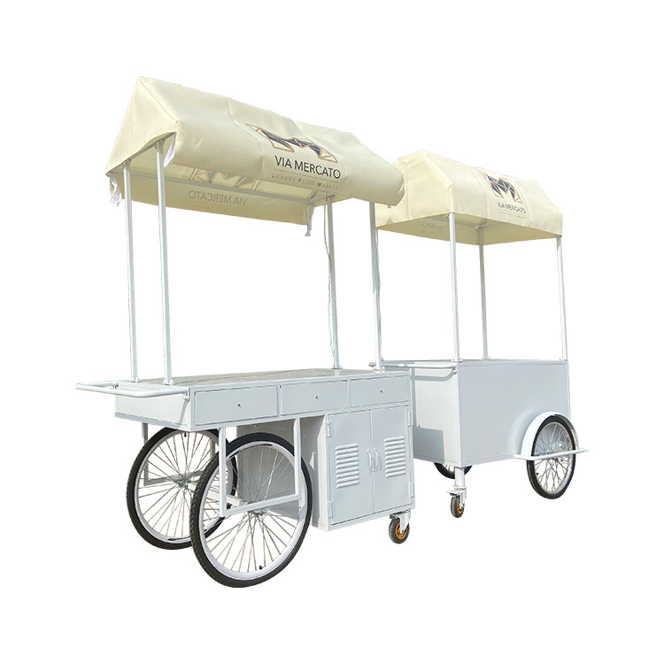 Mobile Hot Dog Street Food Cart Ice Cream Cheap Food Trailer Australian Standard for Sale