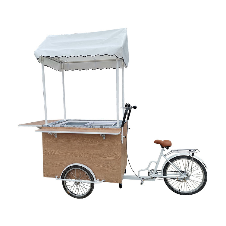 The Push for Sustainability Custom-Built Beverage Bikes for Your Mobile Food Cart